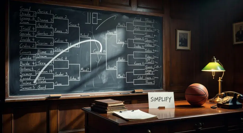 Jay Bilas Recalls Mike Krzyzewski's Method for Simplifying 1986 NCAA Tournament Bracket