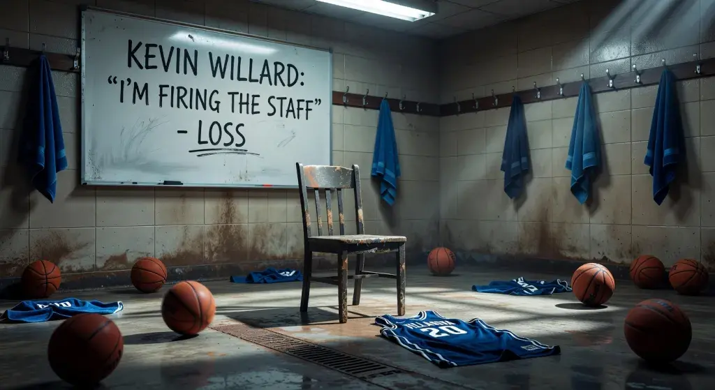 Villanova coach Kevin Willard quips about firing staff after first-round NCAA tournament loss