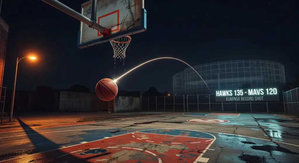 Atlanta Hawks defeat Dallas Mavericks 135-120; Kuminga hits sixth-longest field goal in play-by-play era