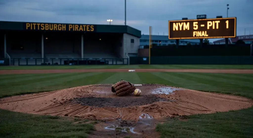 Pittsburgh Pirates pitcher Paul Skenes removed early in season-opening loss to New York Mets