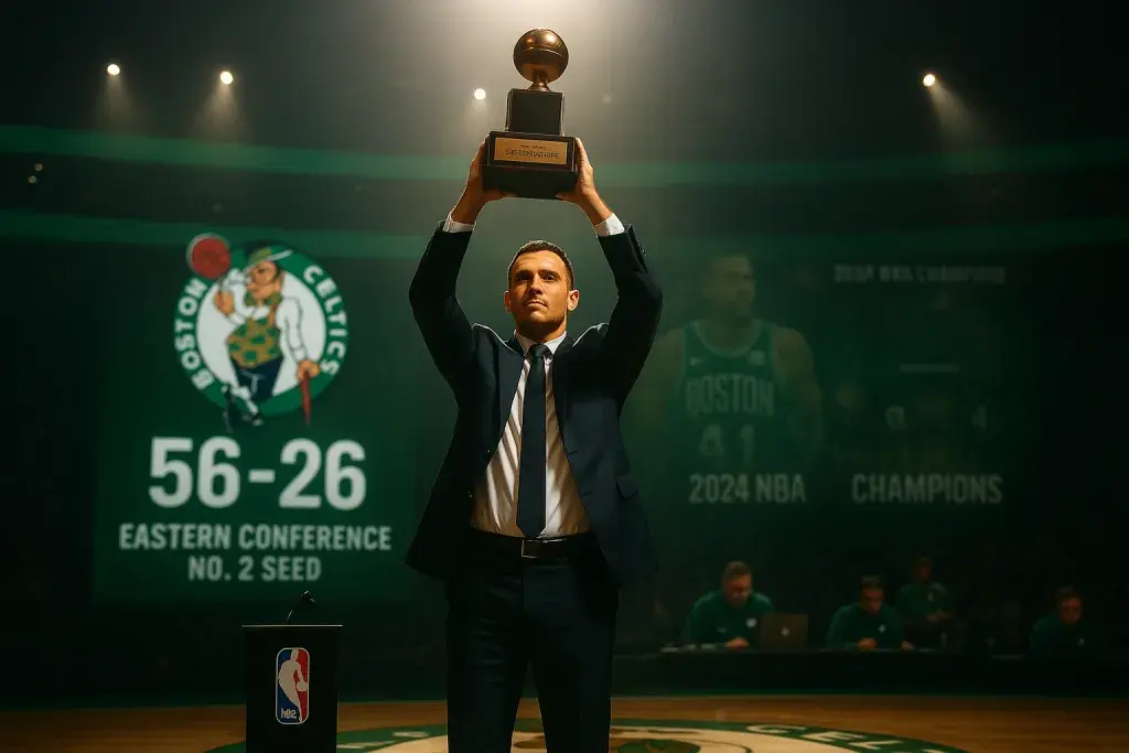 Mazzulla named NBA Coach of the Year despite dismissing the honor months earlier