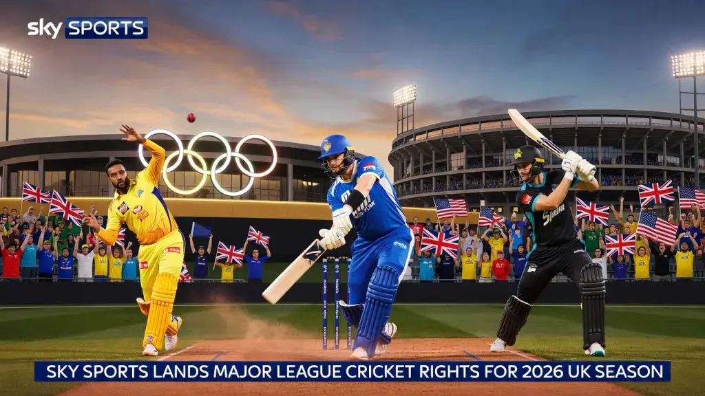 Sky Sports Lands Major League Cricket Rights for 2026 UK Season