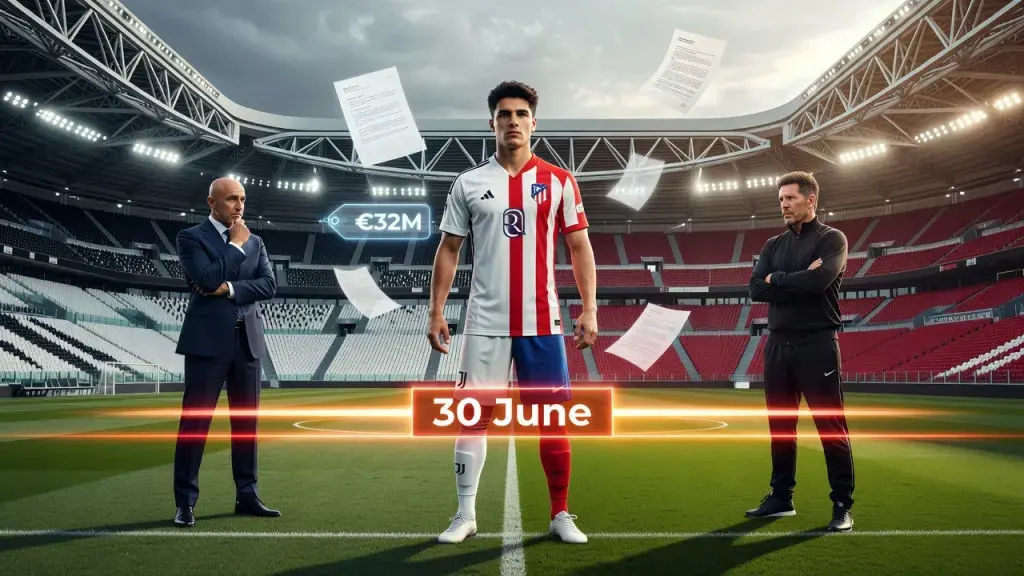 Juventus Circle Nico González as Atlético Madrid Face June Transfer Deadline