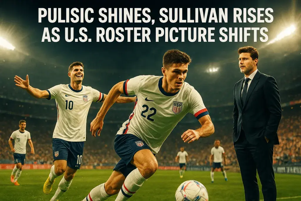Pulisic Shines, Sullivan Rises As U.S. Roster Picture Shifts